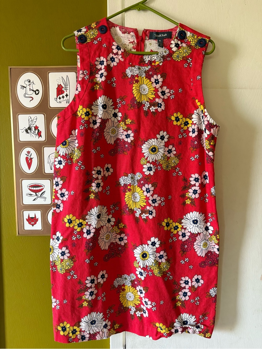 ModCloth vintage style dress - Picture 1 of 4
